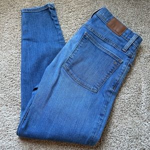 Madewell 9” High Rise Skinny Crop